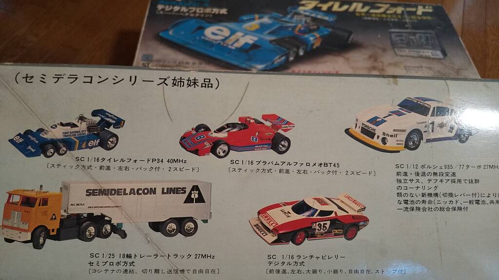 1970年代後半【NIKKO セミデラコン 1/10 タイレルフォード】人気