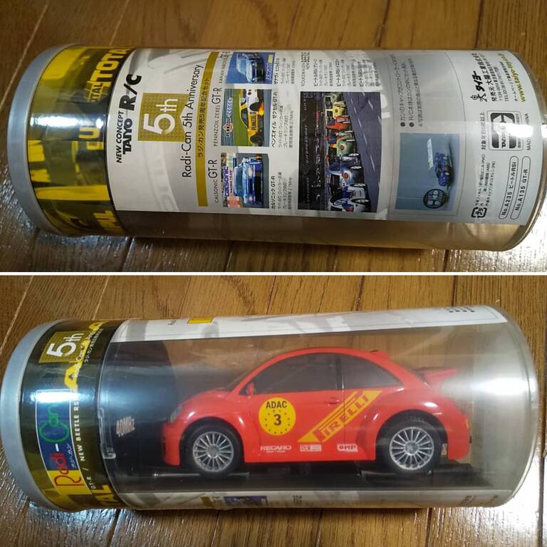 2002年【TAIYO ラジカン 1/32 NEWビートルRSi レッド】ラジカン
