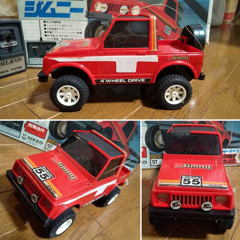 1982年【NIKKO セミデラコン 1/20 SUZUKI ジムニー4WD】念願のジムニー