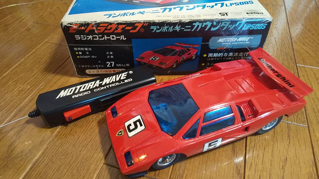 1977年【WACO ワグナー モートラウェーブ 1/24 ランボルギーニ 1977年【WACO ワグナー モートラウェーブ 1/24 ランボルギーニ