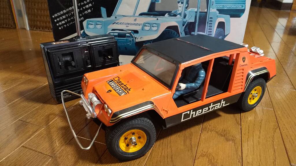 ヨネザワ ランボルギーニチータ 4WD 1/16 ラジコン 極美品 当時物