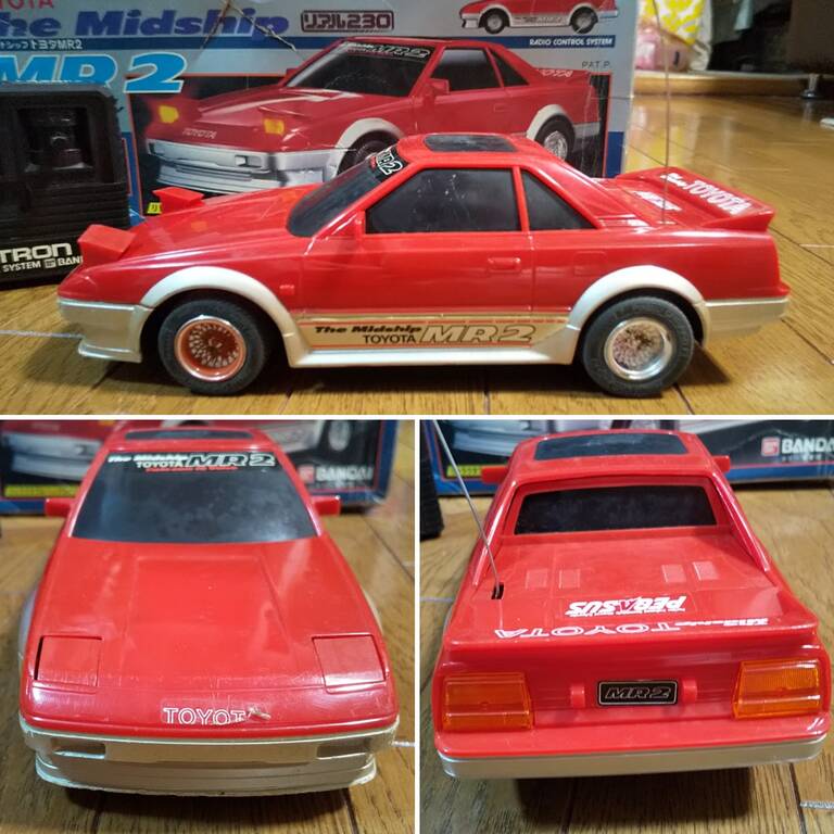 TOYOTA MR2 G-Limited ホビーラジコン 赤 トヨタ MR2 G
