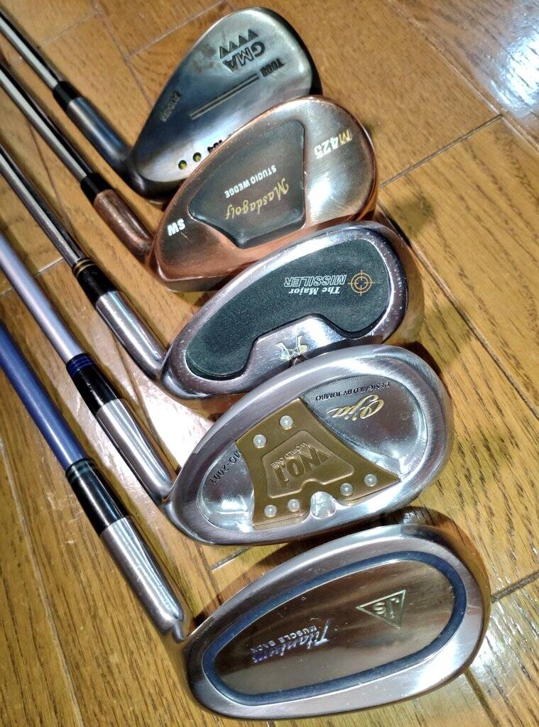 1W/アイアン【ジャンボ尾崎さん関連のゴルフクラブを色々購入しました