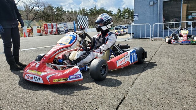 レーシングカート ビレル TIA KT100SD 初心者 エンジン ブレーキ 作動