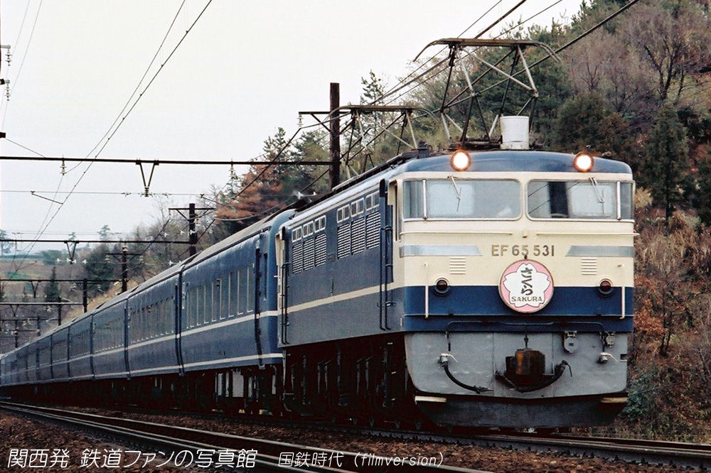 「さくら」の先頭に立つ EF65 500番台 : 関西発 鉄道ファンの写真館 撮影地ガイド