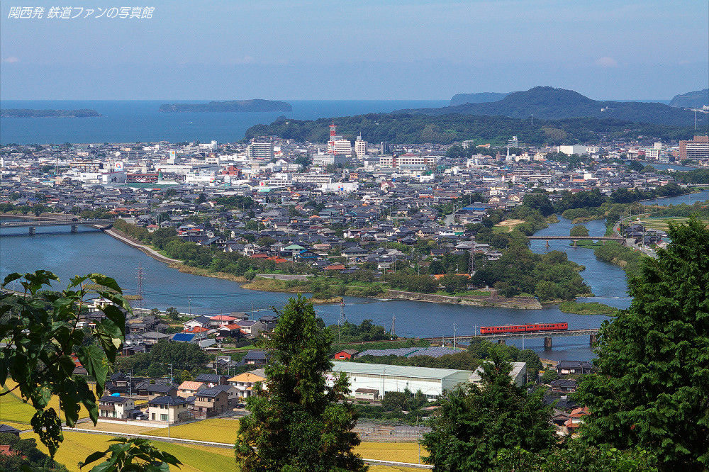 萩 1 萩の街並みと日本海を俯瞰 関西発 鉄道ファンの写真館 撮影地ガイド