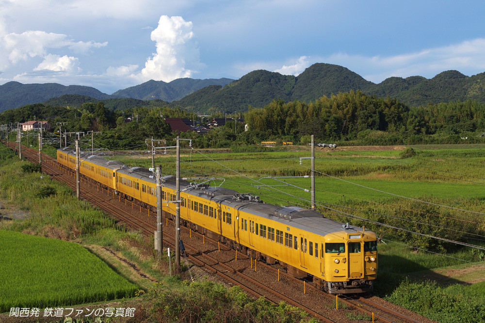 嘉川 1 国道２号の側道から 関西発 鉄道ファンの写真館 撮影地ガイド