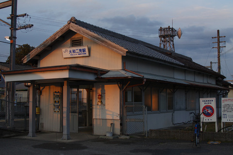 13和歌山線　大和二見20190210