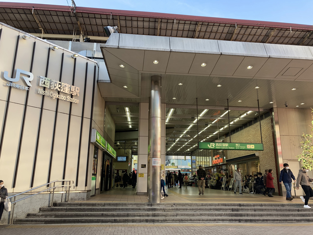 西荻窪駅構内図 – 西荻窪駅 地図 _ 川越から西荻窪への行き方 – LDHWO