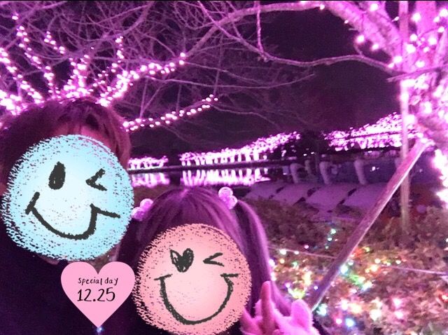 16 クリスマス続き 東武動物公園イルミネーション 兎 及び偏愛