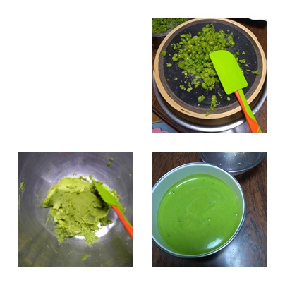 青豆のポタージュ