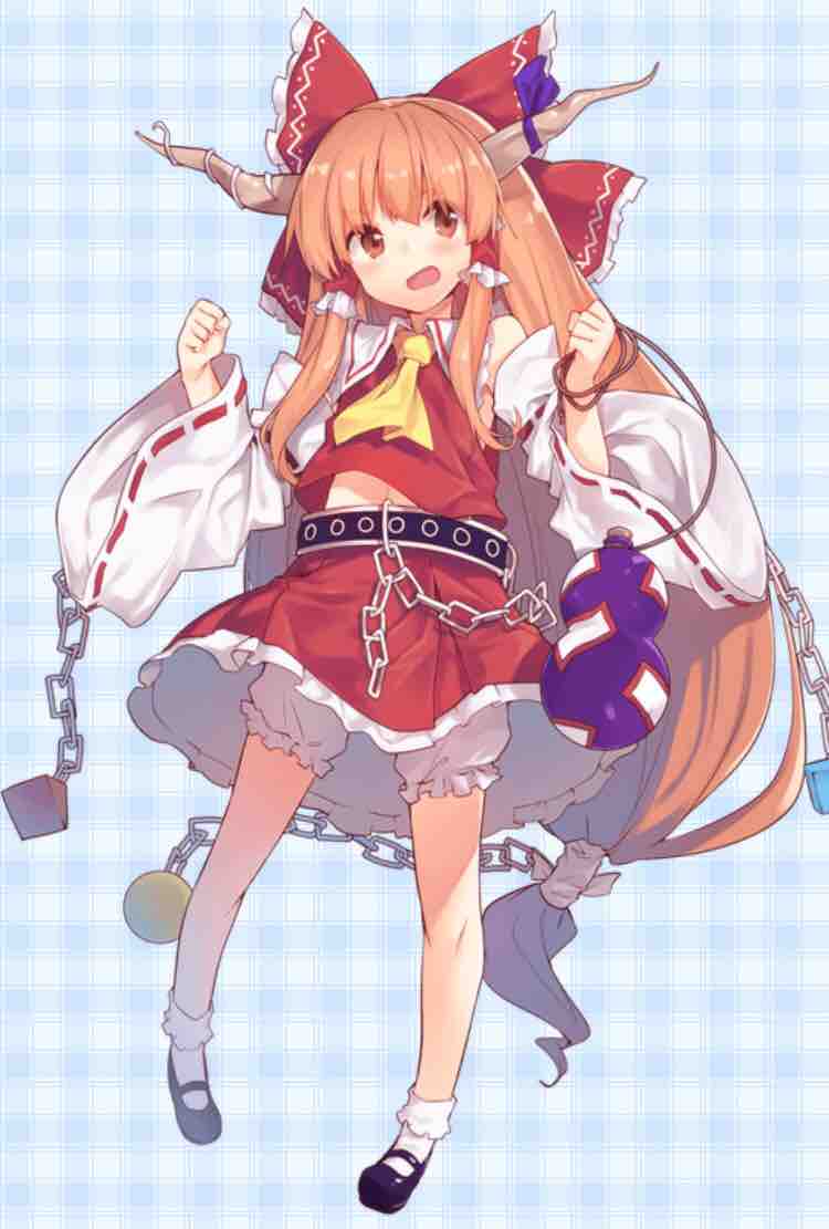 キャラ選択で指を止める事間違いなし 霊夢コスプレの萃香の実力やいかに 東方異想穴は神ゲーです 攻略 押し付け ブログ