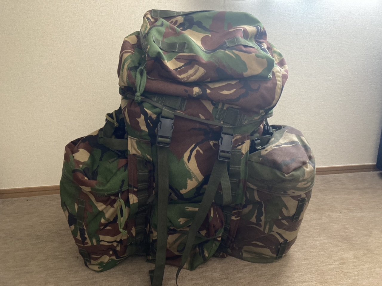 イギリス軍 MTPカモ ベルゲンリュックサック90L