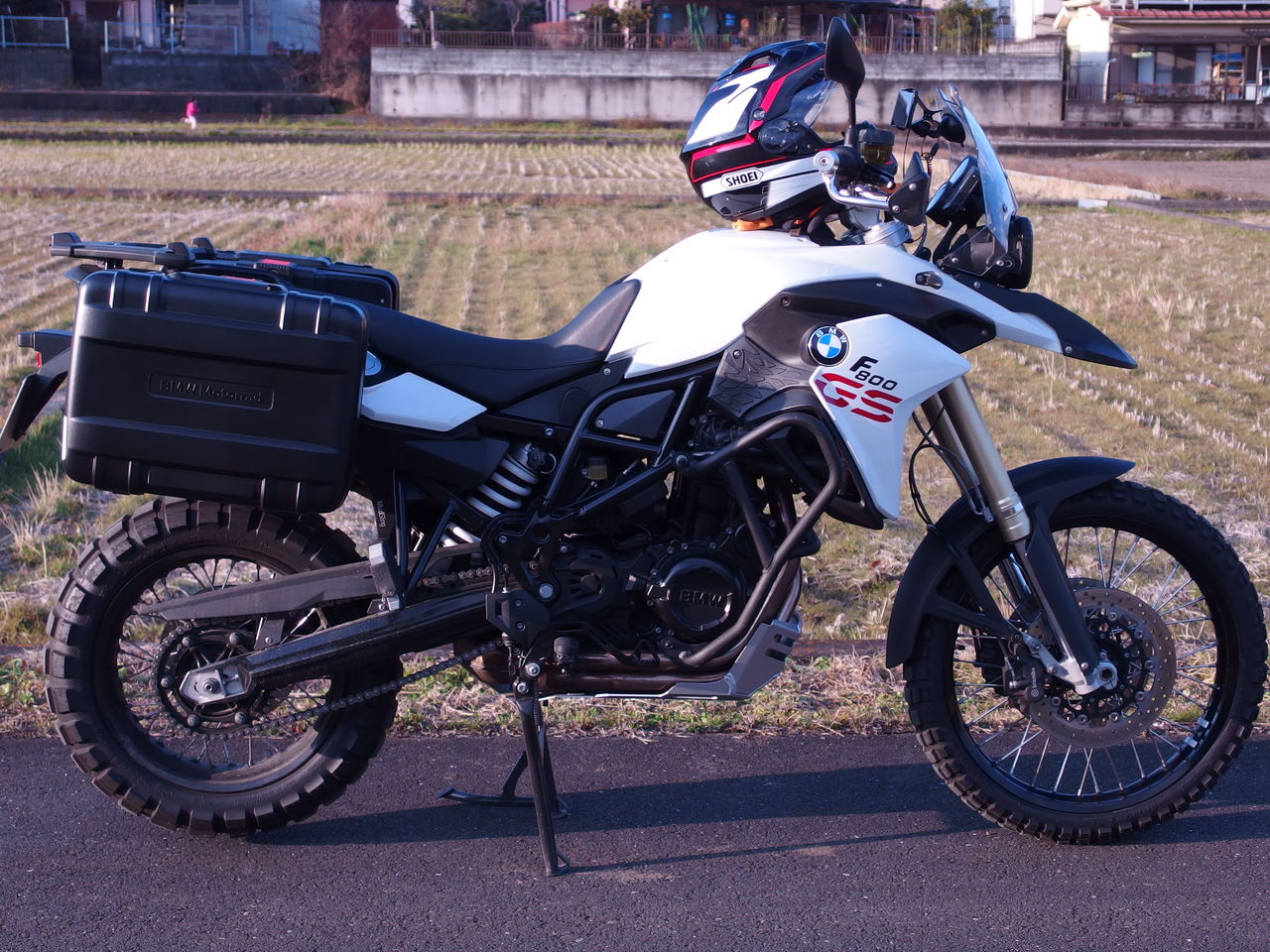 F800GS 純正パニアケース（vario ラゲージシステム） : F800GS＋