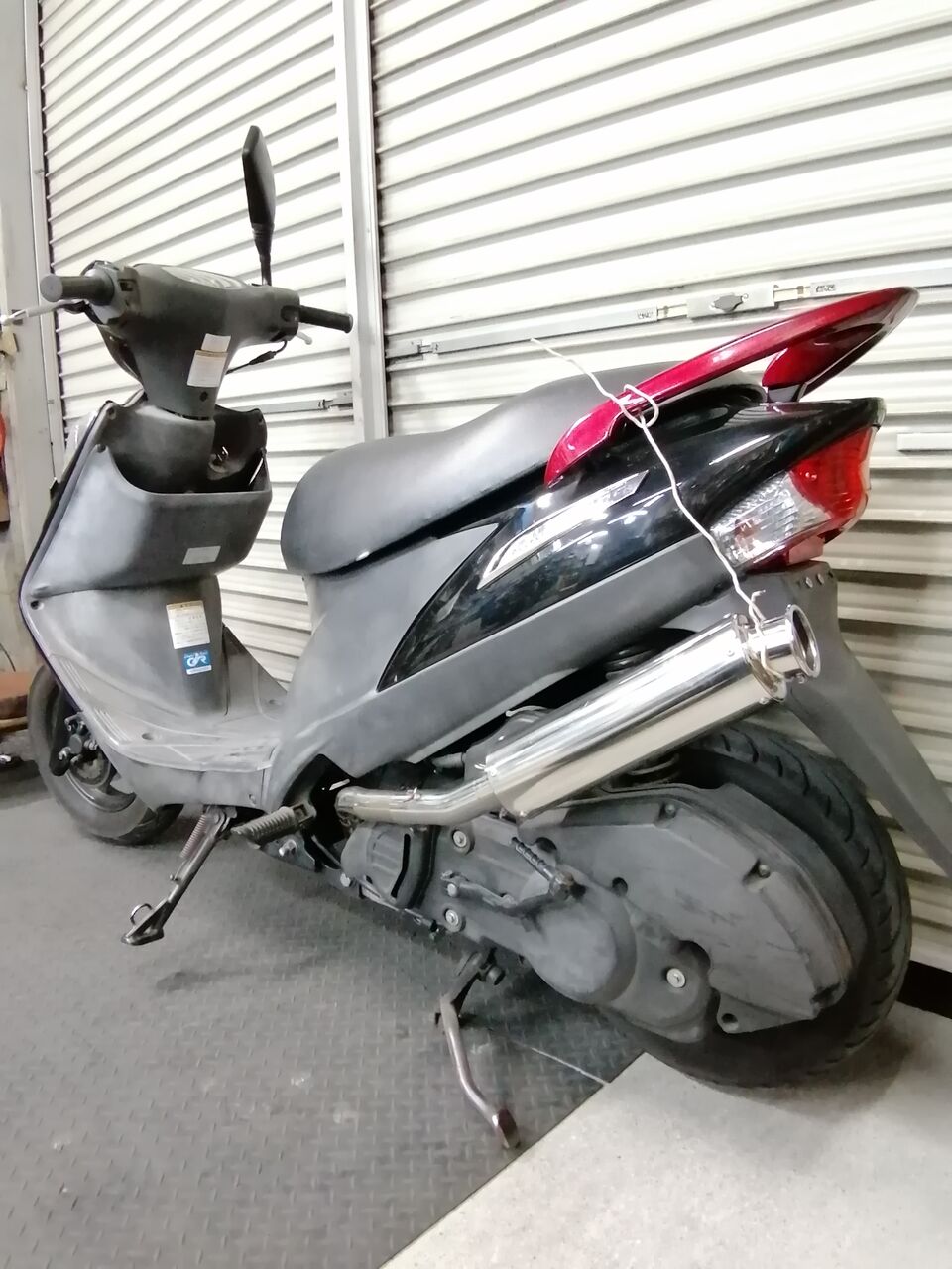 品質保証 けんたろさん専用 アドレス SUZUKI（K2tec 社外マフラー v125g パーツ