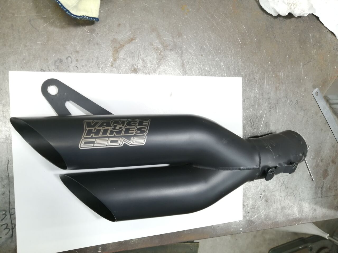 養蜂場。 ホーネット250 ワンオフマフラー vance&hines : ss-muneda