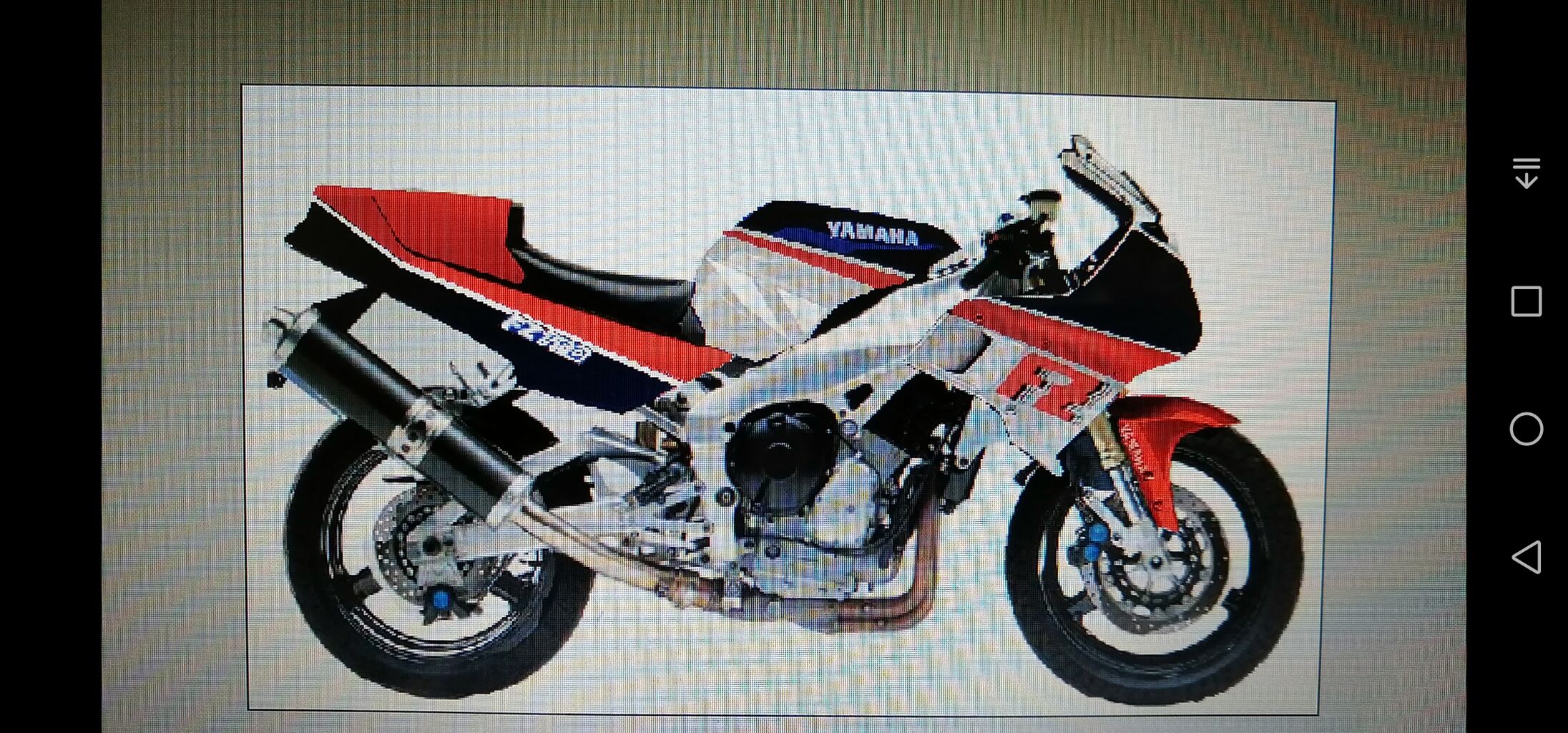 妄想バイクカスタム。FZ750 : ss-muneda