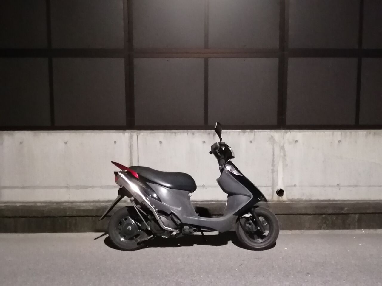V125 カチ上げ マフラー製作 : ss-muneda