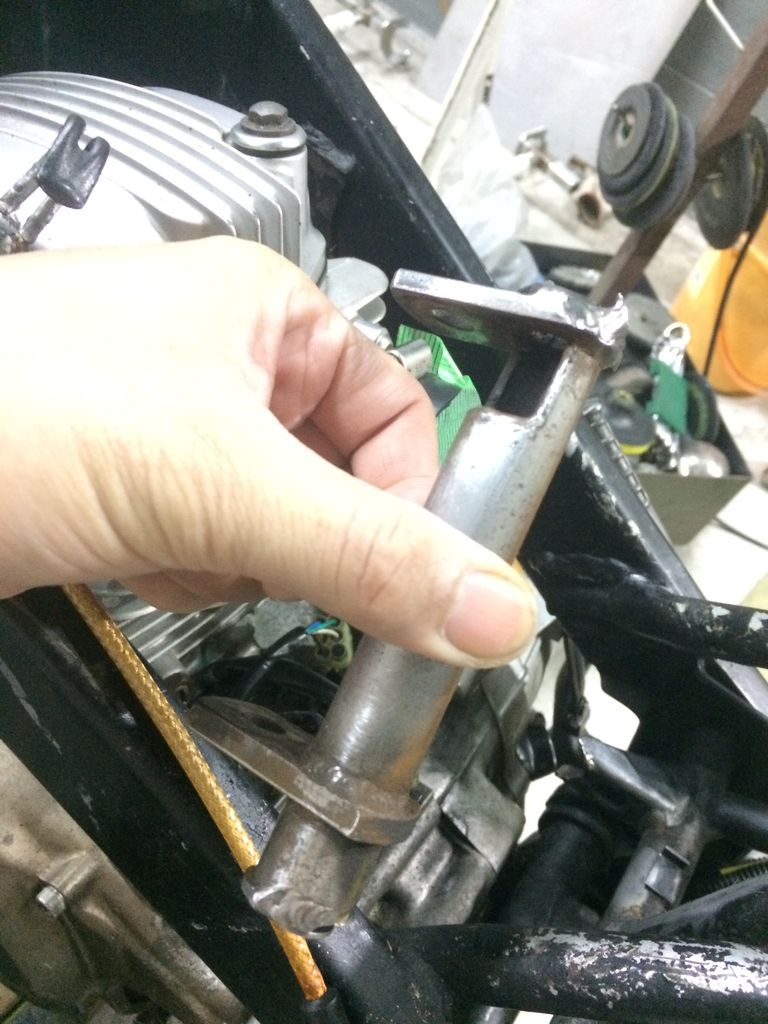 ミニバイクレーサーのフレーム修理 Ss Muneda