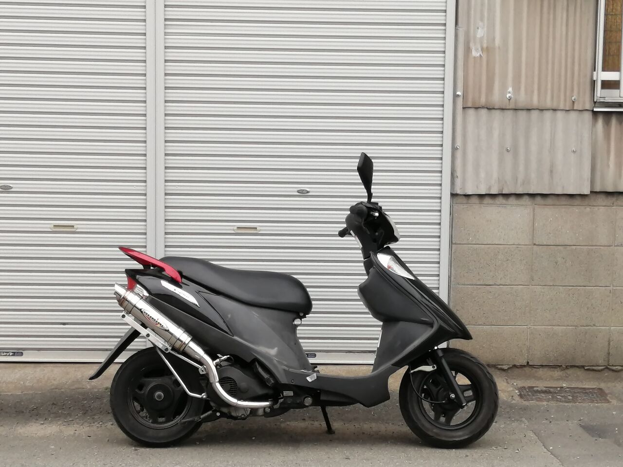 アドレス V125 ベリアル セクターマフラー ワンオフ加工品 : ss アドレス V125 ベリアル セクターマフラー ワンオフ加工品 : ss