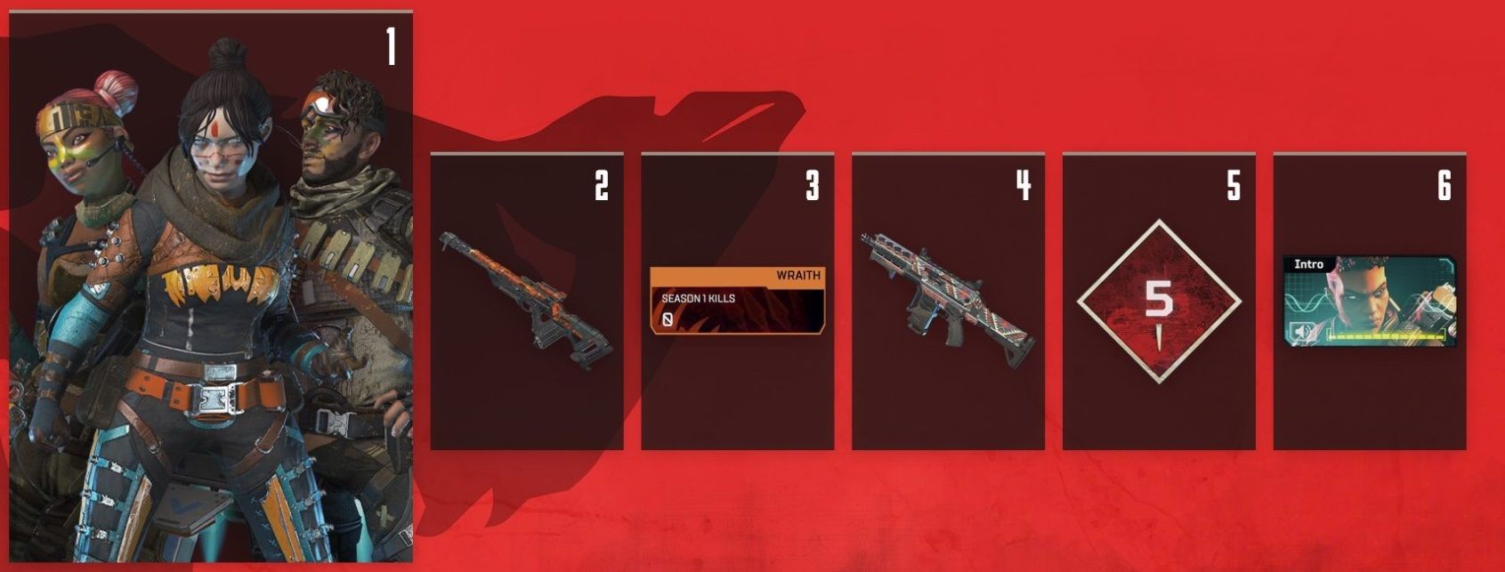 Apex Legends バトルパス報酬まとめ Apexまとめ Ssr速報