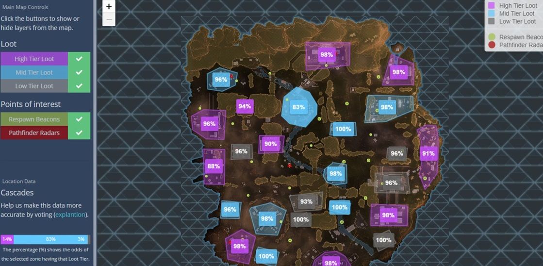 Apex Legends 高ティア装備が多い場所 ホットスポット Apexまとめ Ssr速報