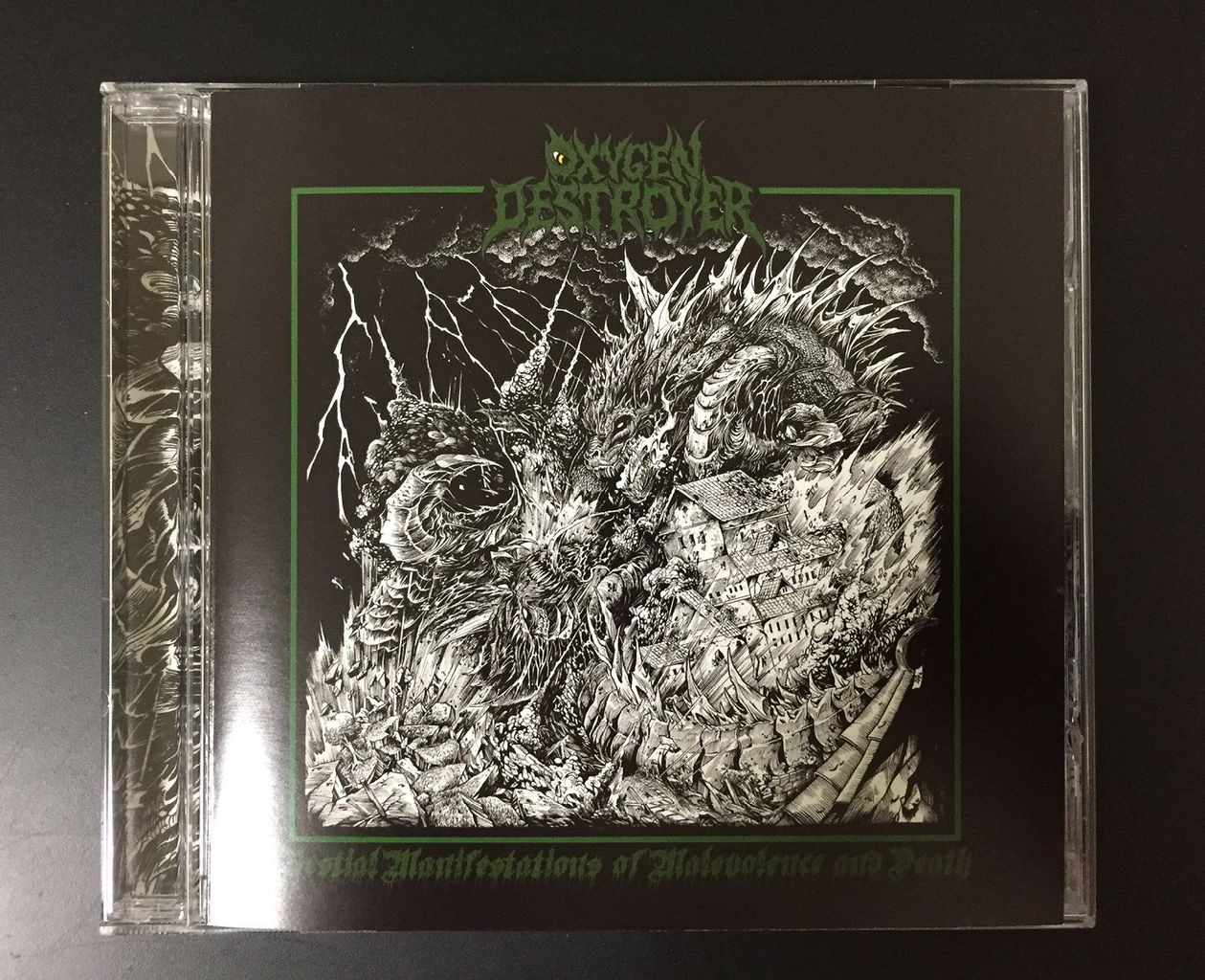 OXYGEN DESTROYER / Bestial Manifestations of Malevolence and