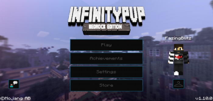 Jeで人気の軽量pvpテクスチャがbe上陸 Infinity Pvp マイクラ好きのbelog ベログ