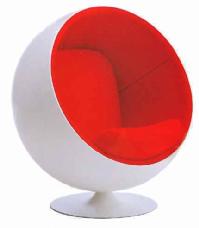 ボールチェア -2001年宇宙の旅- : モダンインテリアに溺れた男の