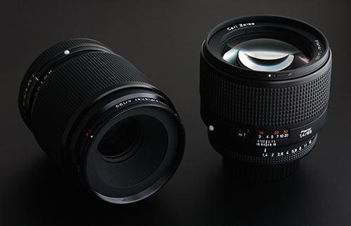 CONTAX N Planar 85mm F1.4 #1 外観、機構などなど : ZEISS