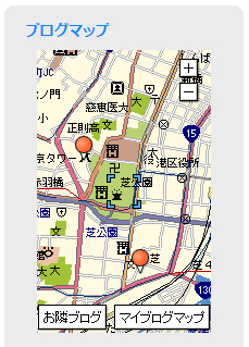 「ブログマップ」プラグイン