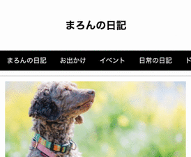 メニューバー追尾