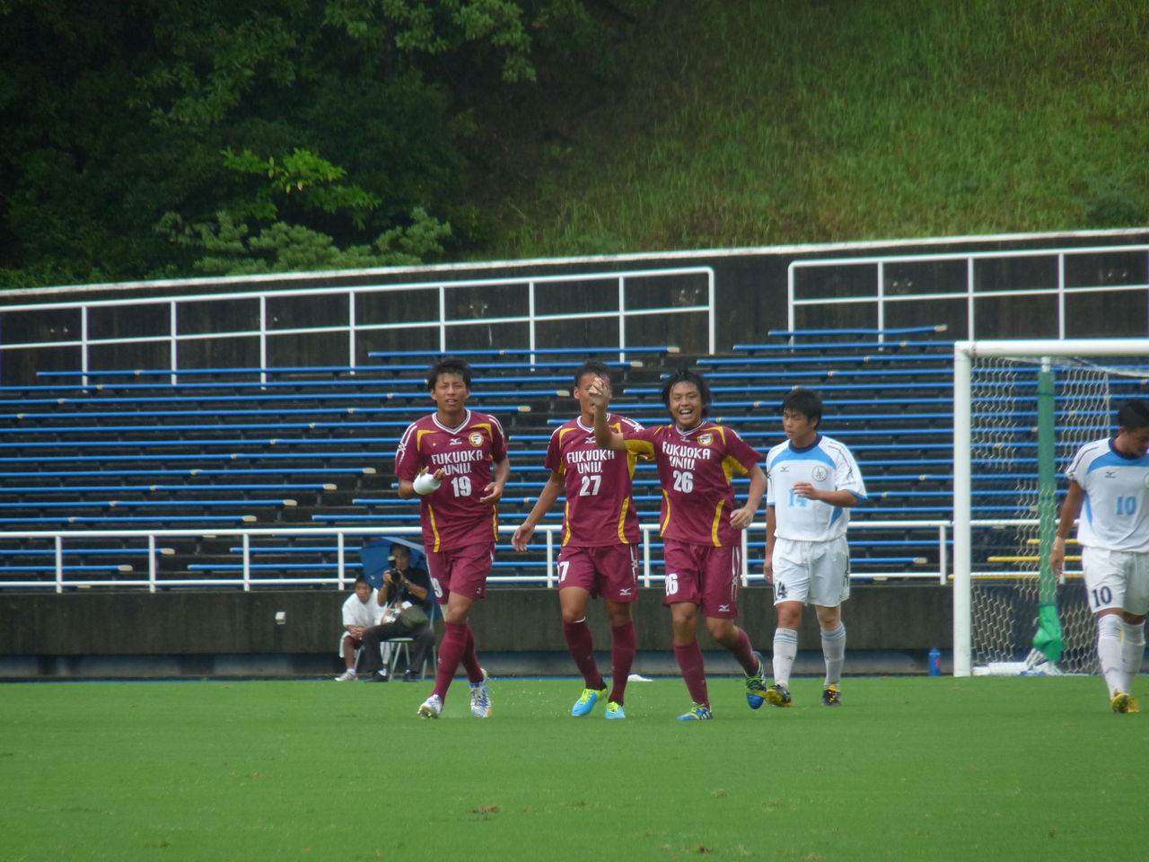 福岡県サッカー選手権大会 決勝 福岡大学サッカー部 スタッフ部屋 福岡県サッカー選手権大会 決勝 福岡大学サッカー部 スタッフ部屋