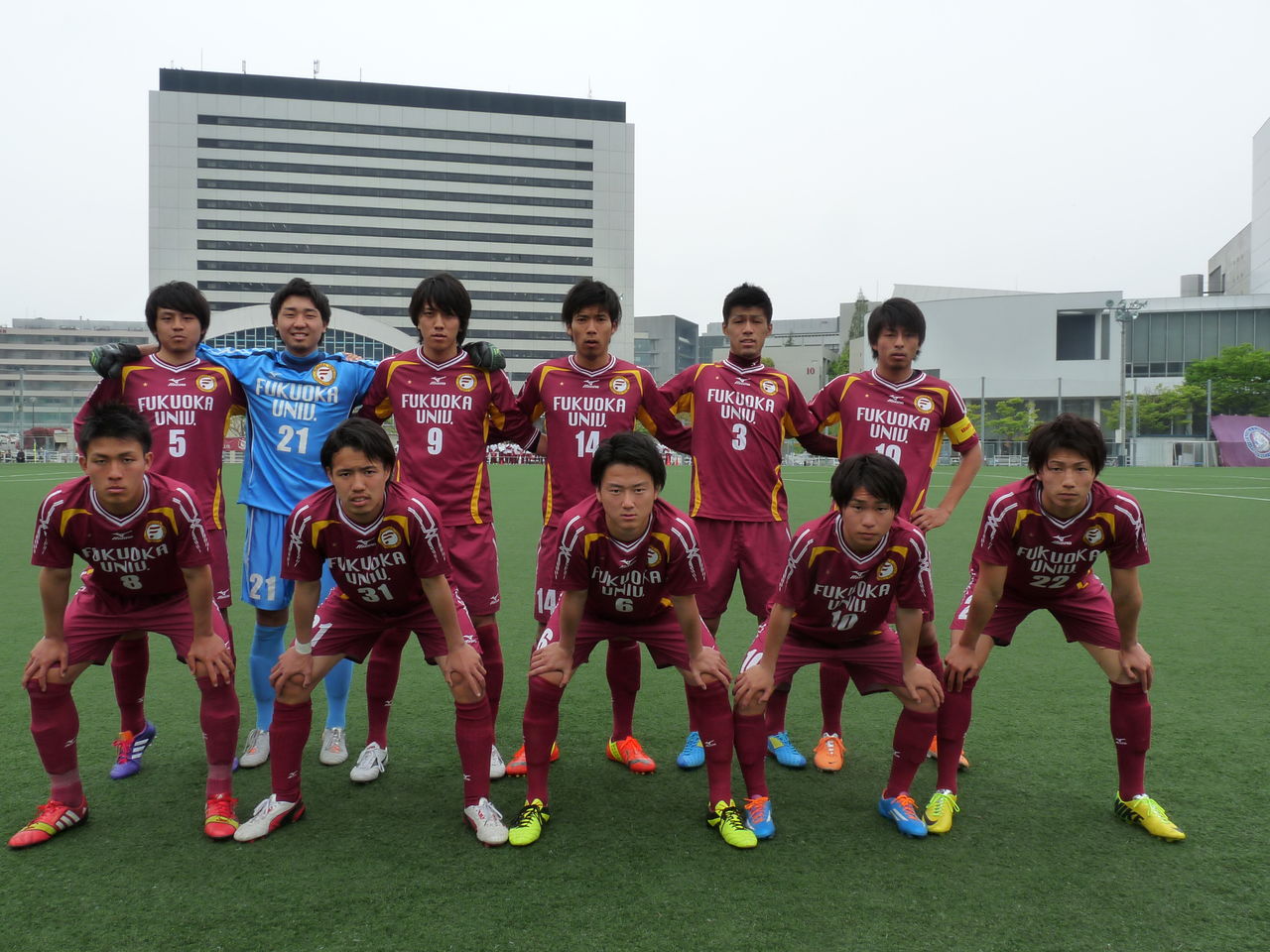 九州大学サッカーリーグ前期 第3節 Vs共立大 福岡大学サッカー部 スタッフ部屋