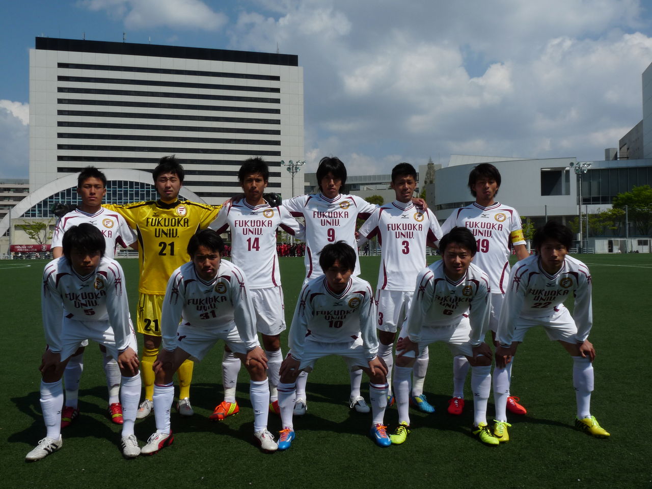 九州大学サッカーリーグ前期 第2節 Vs佐賀大学 福岡大学サッカー部 スタッフ部屋 九州大学サッカーリーグ前期 第2節 Vs佐賀大学 福岡大学サッカー部 スタッフ部屋