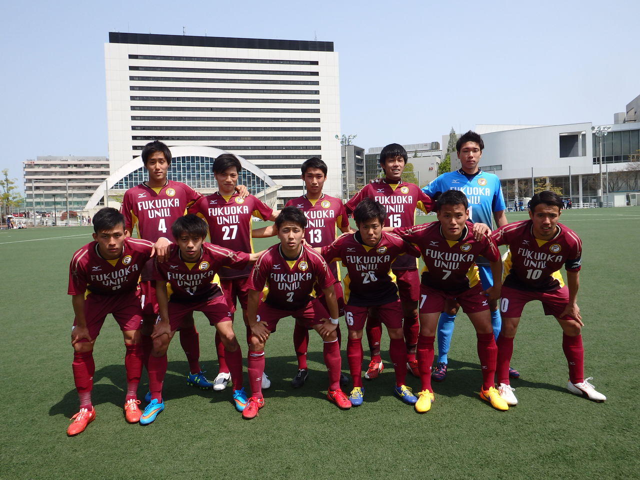 九州大学サッカーリーグ前期 第3節vs日本経済大学 福岡大学サッカー部 スタッフ部屋 九州大学サッカーリーグ前期 第3節vs日本経済大学 福岡大学サッカー部 スタッフ部屋