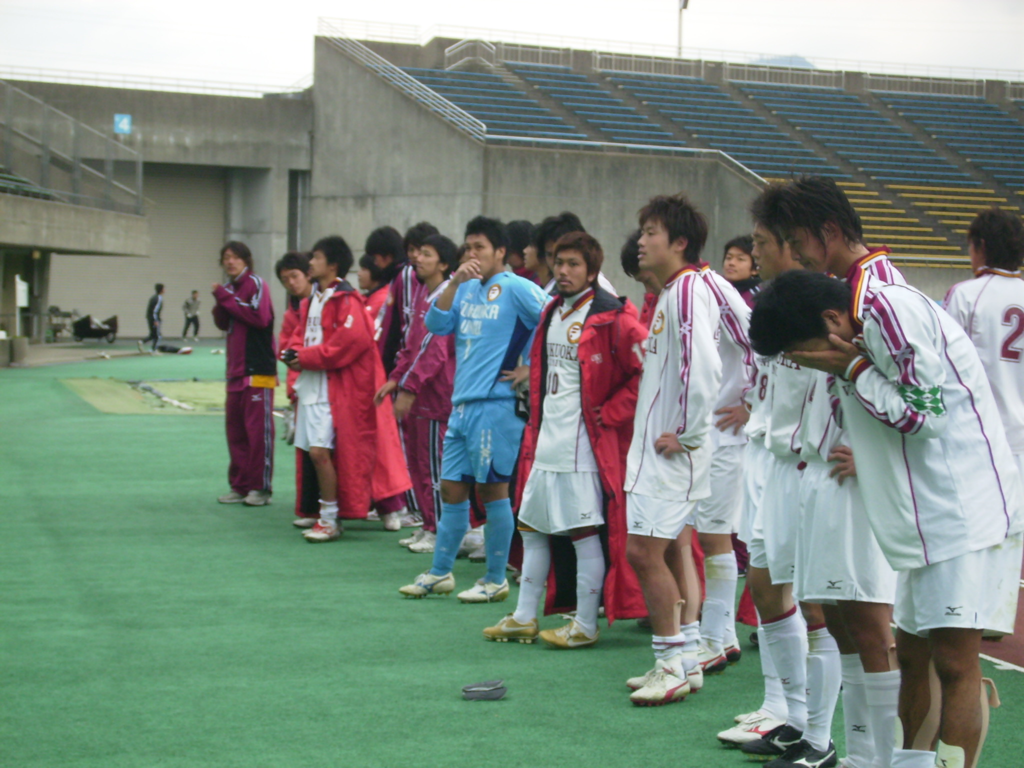 Bselect 決勝進出ならず… : 福岡大学サッカー部 スタッフ部屋 Bselect 決勝進出ならず… : 福岡大学サッカー部 スタッフ部屋