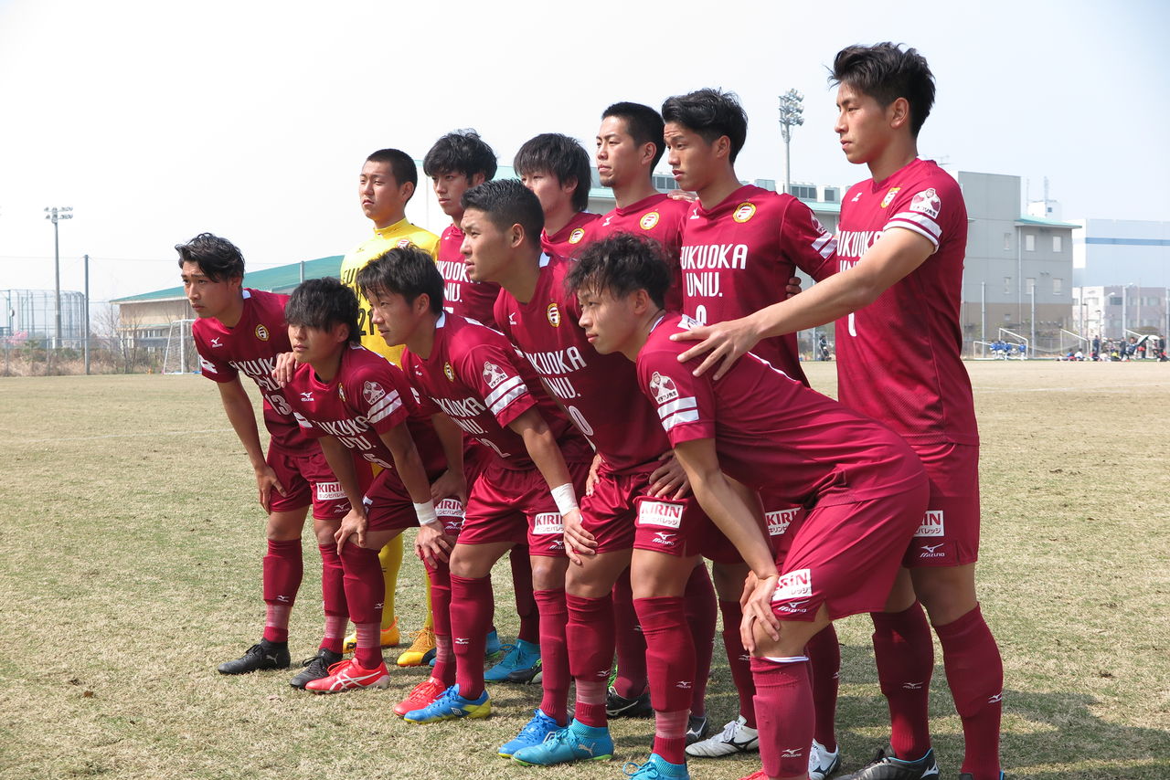 天皇杯予選準々決勝vs九州共立大学 福岡大学サッカー部 スタッフ部屋