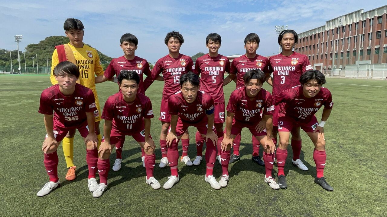 第37回九州大学サッカーリーグfl第4節vs九州共立大学 福岡大学サッカー部 スタッフ部屋