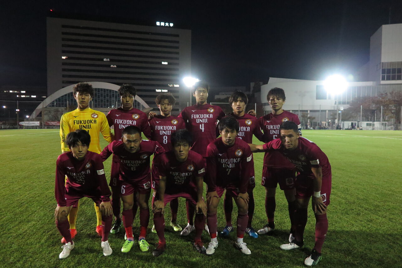 九州大学サッカーリーグ第節vs宮崎産業経営大学 福岡大学サッカー部 スタッフ部屋 九州大学サッカーリーグ第節vs宮崎産業経営大学 福岡大学サッカー部 スタッフ部屋