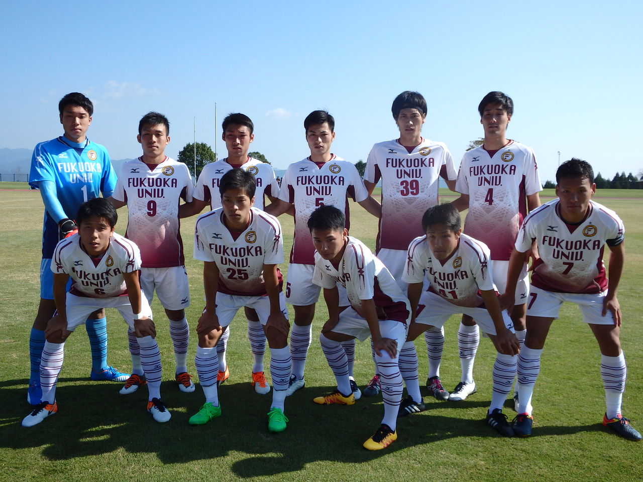 後期リーグ第節 Vs宮崎産業経営大学 福岡大学サッカー部 スタッフ部屋