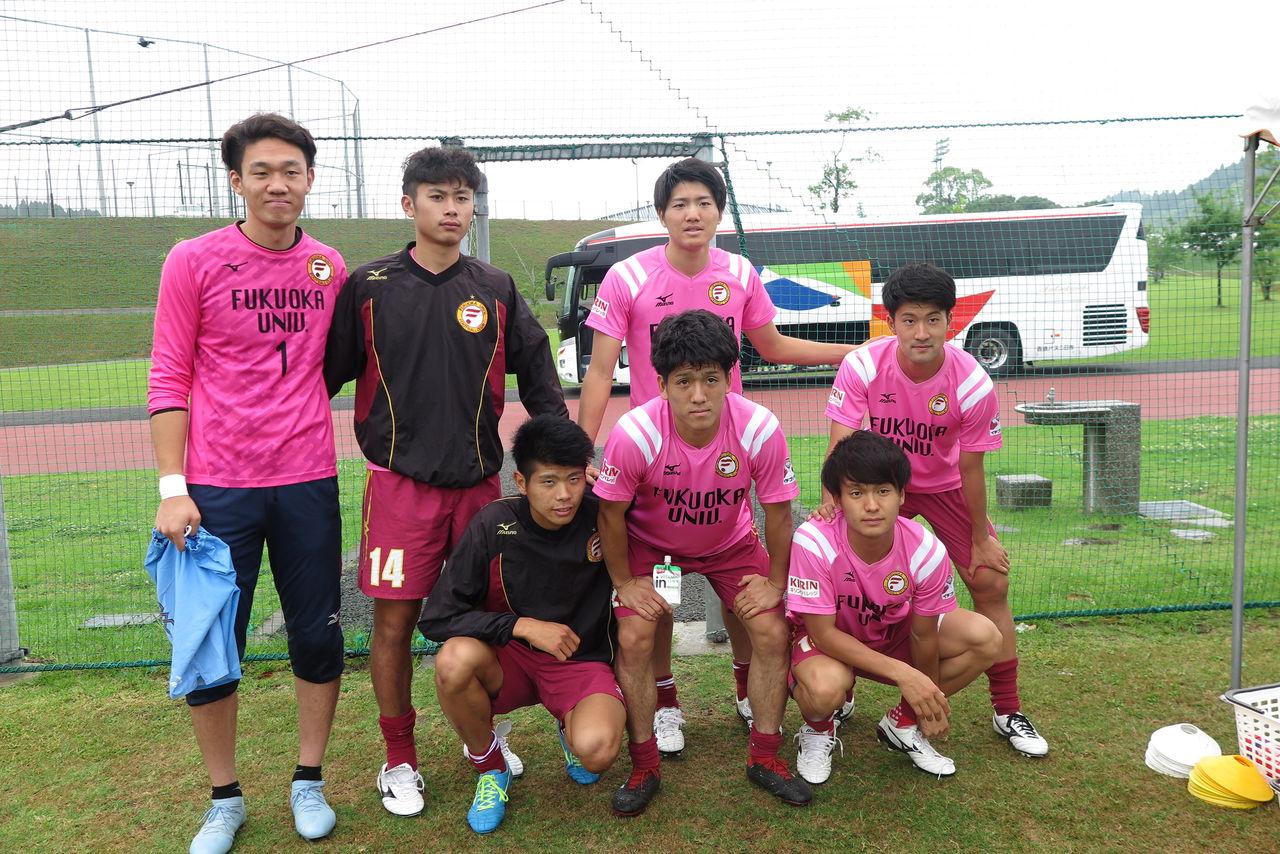 九州大学サッカーリーグ前期第9節vs宮崎産業経営大学 福岡大学サッカー部 スタッフ部屋