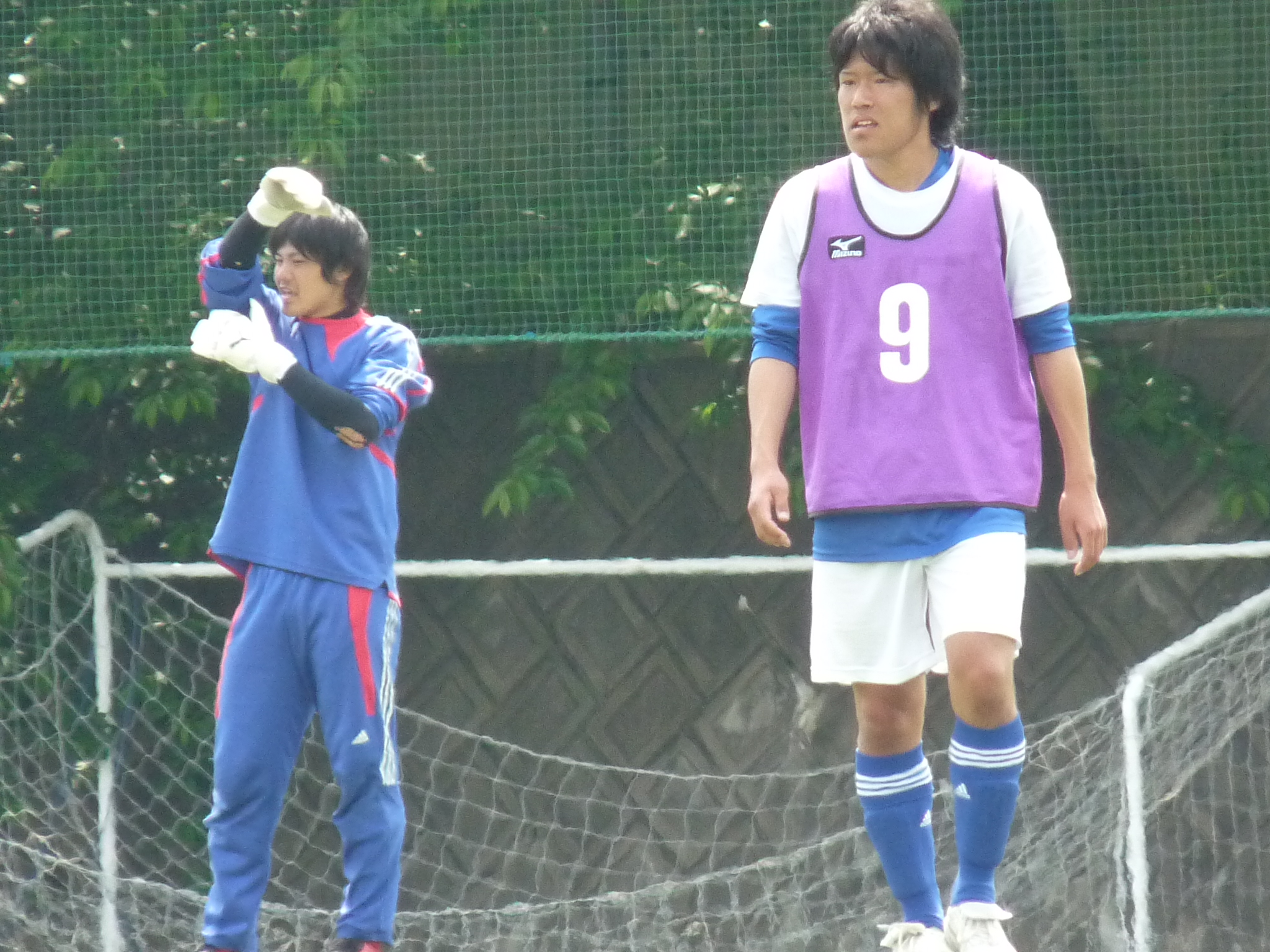 ゼロカップ 2日目 福岡大学サッカー部 スタッフ部屋