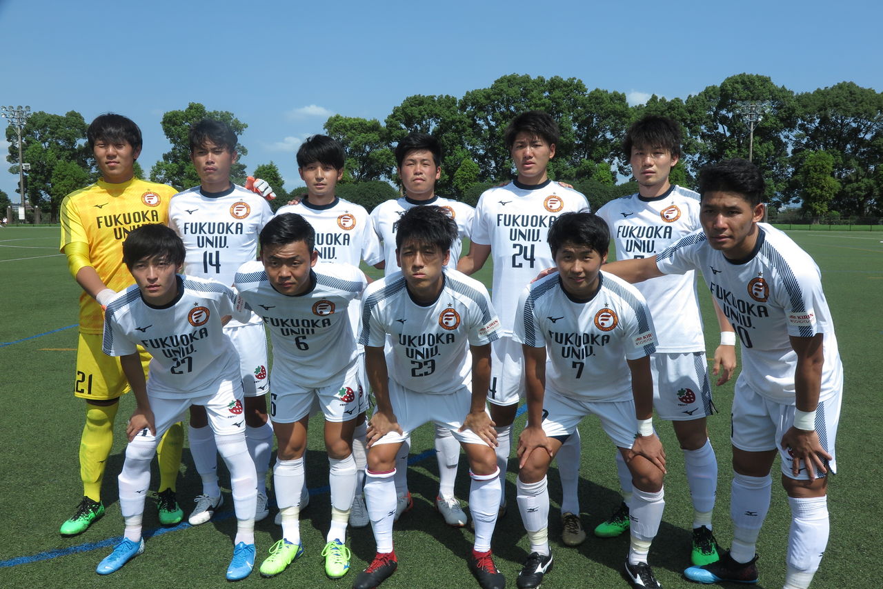 九州大学サッカーリーグ第12節vs熊本学園大学 福岡大学サッカー部 スタッフ部屋