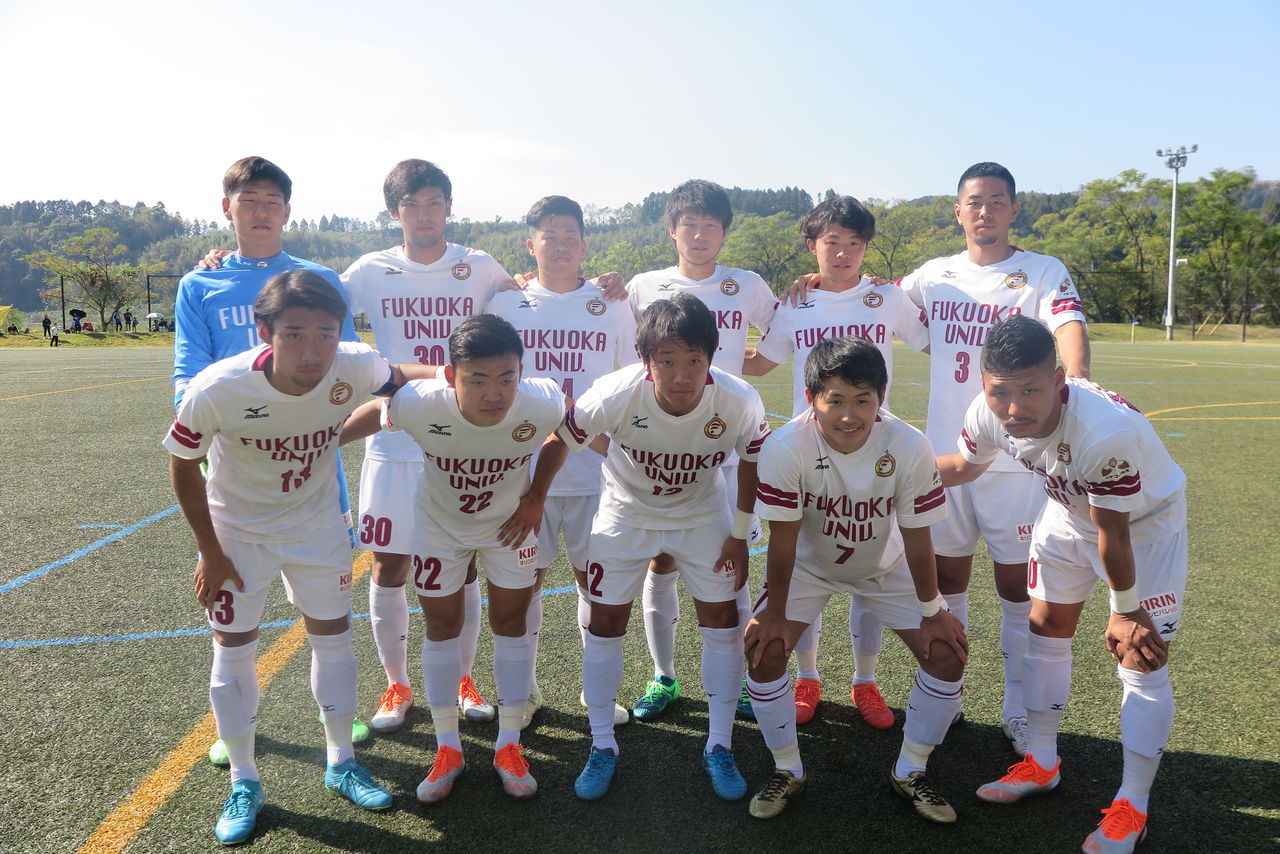 九州大学サッカーリーグ後期第8節vs宮崎産業経営大学 福岡大学サッカー部 スタッフ部屋
