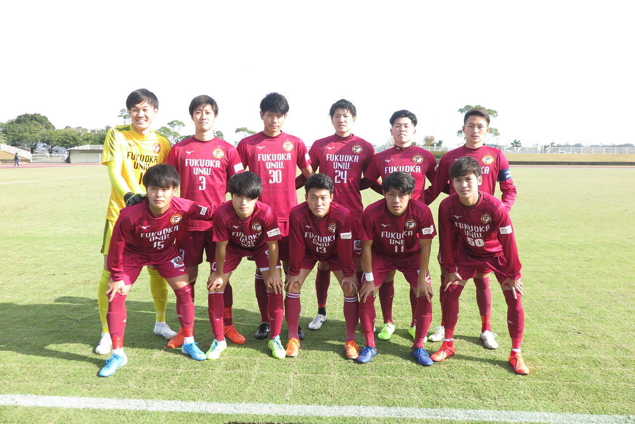 第34回九州大学サッカーリーグ最終節vs日本文理大学 福岡大学サッカー部 スタッフ部屋