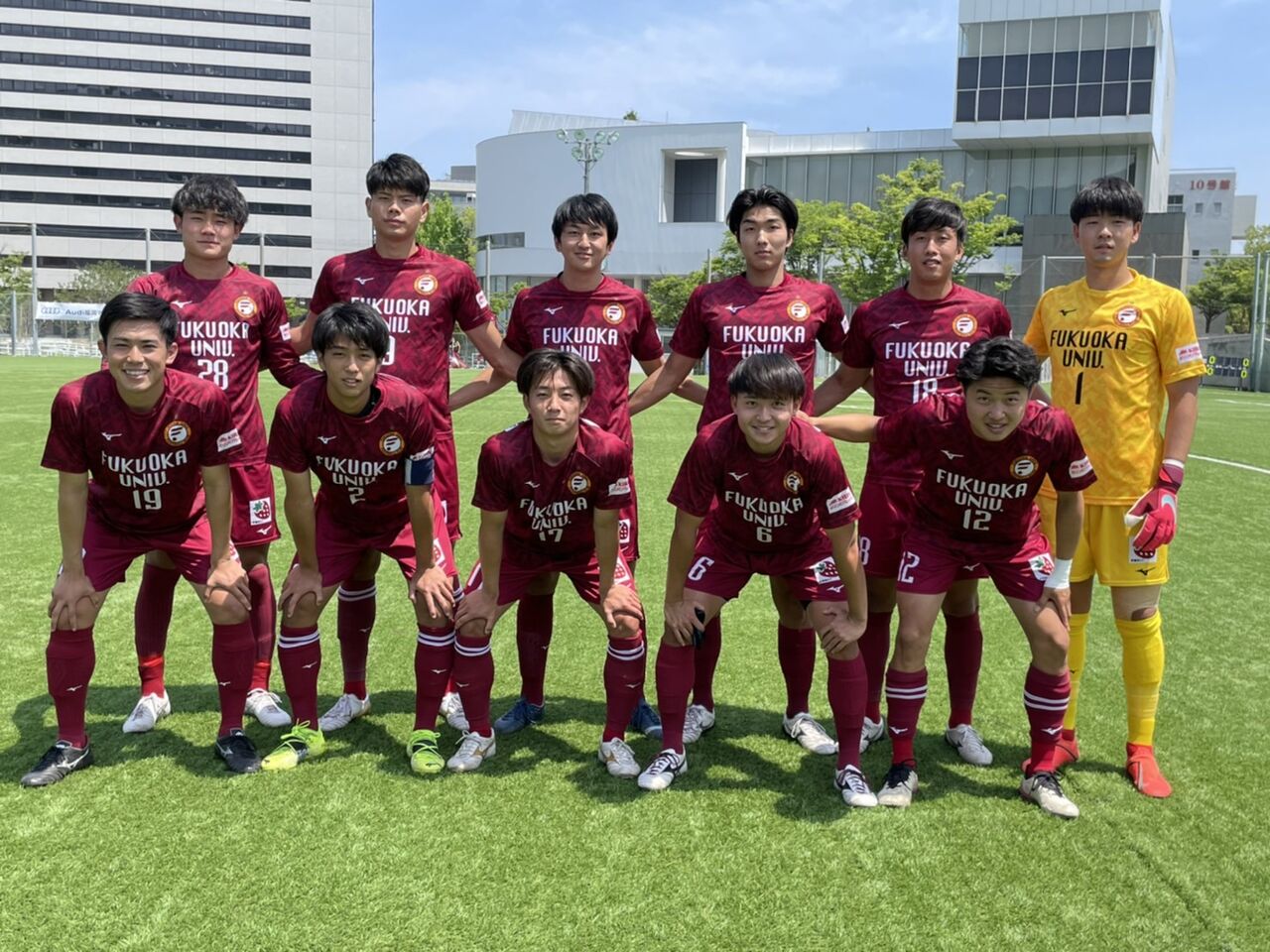 第37回九州大学サッカーリーグ第6節vs九州共立大学 福岡大学サッカー部 スタッフ部屋