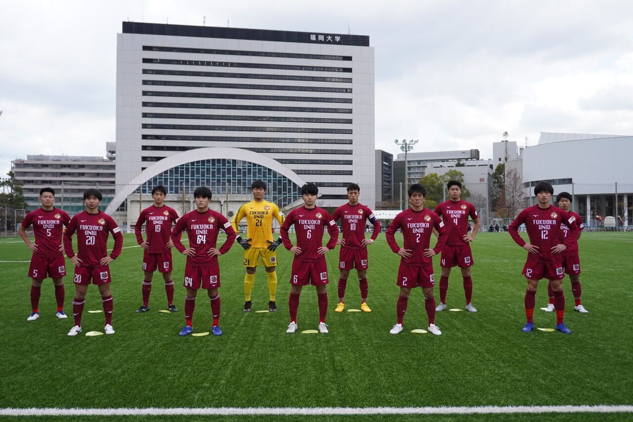 九州大学サッカーリーグ第10節vs宮崎産業経営大学 福岡大学サッカー部 スタッフ部屋