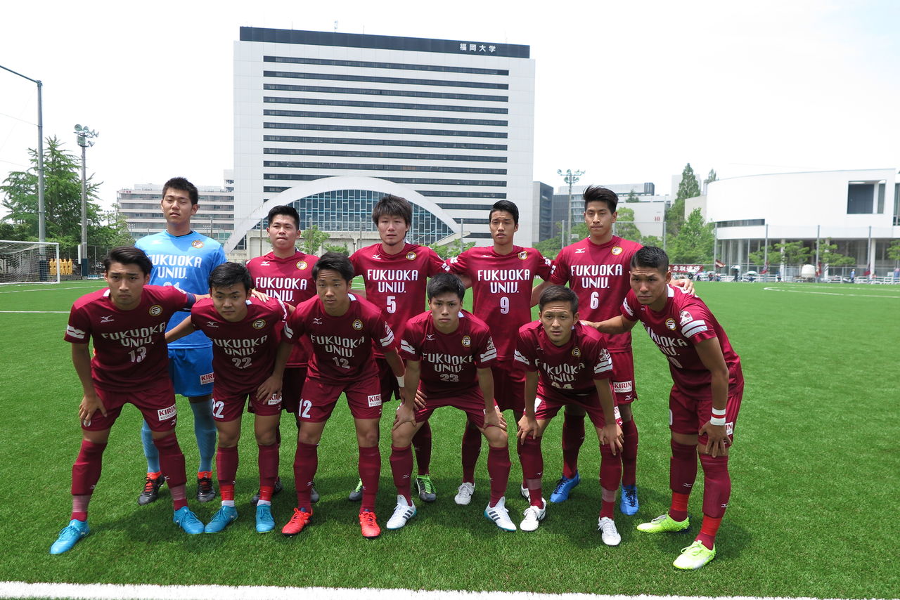 九州大学サッカーリーグ前期第8節vs宮崎産業経営大学 福岡大学サッカー部 スタッフ部屋