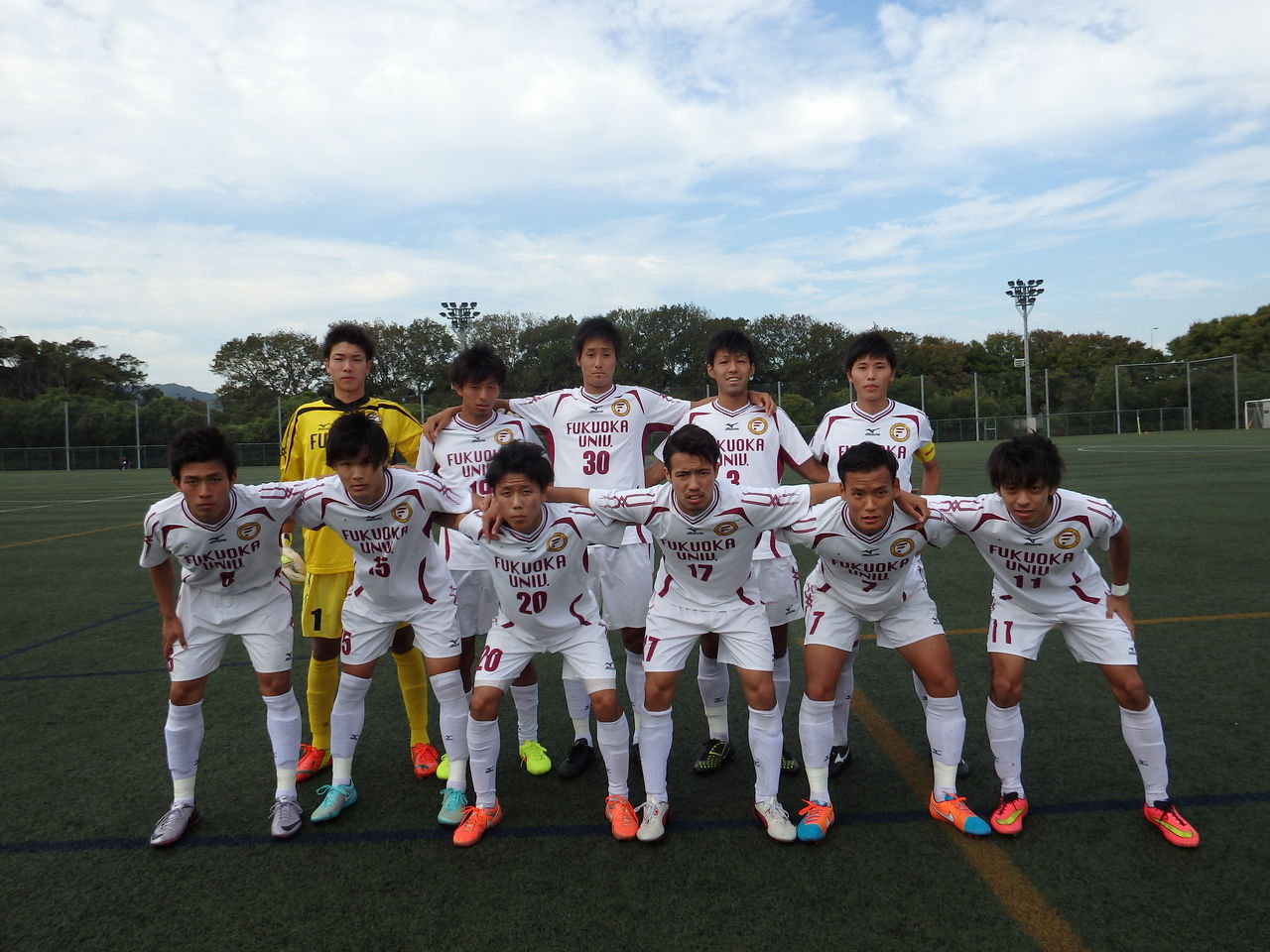 九州大学サッカーリーグ後期 第5節vs佐賀大学 福岡大学サッカー部 スタッフ部屋